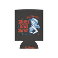 SixShooter "Simmer Down Cowboy" Retro Cowgirl Can Koozie