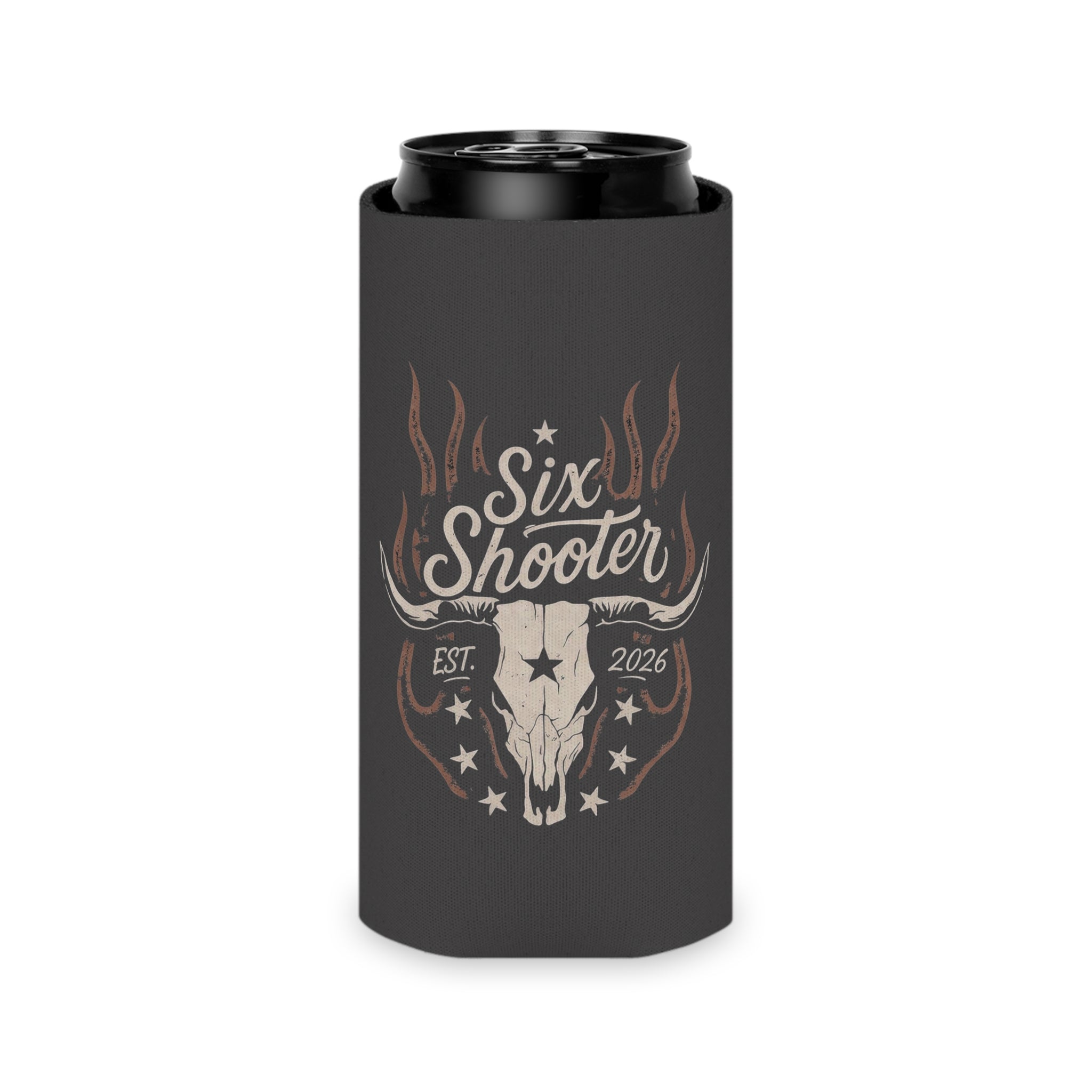 SixShooter “Longhorn” Beer Can Koozie