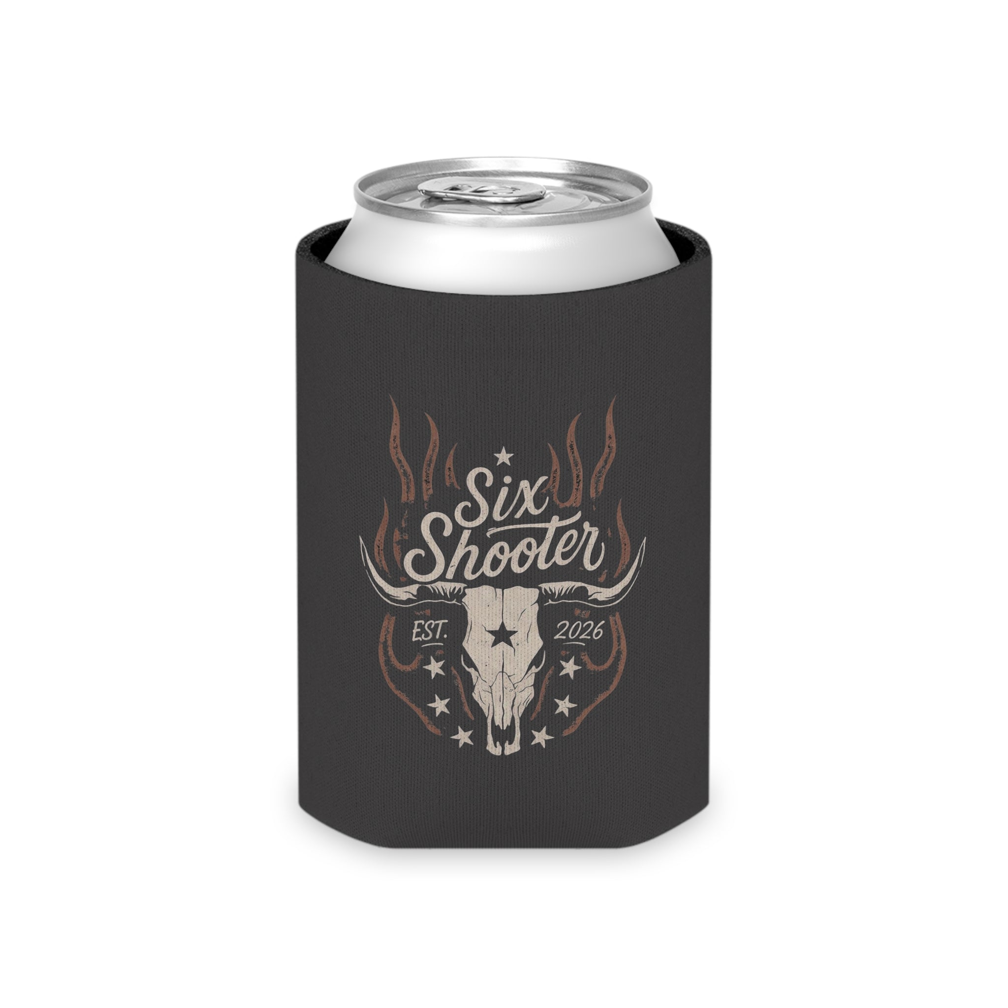 SixShooter “Longhorn” Beer Can Koozie